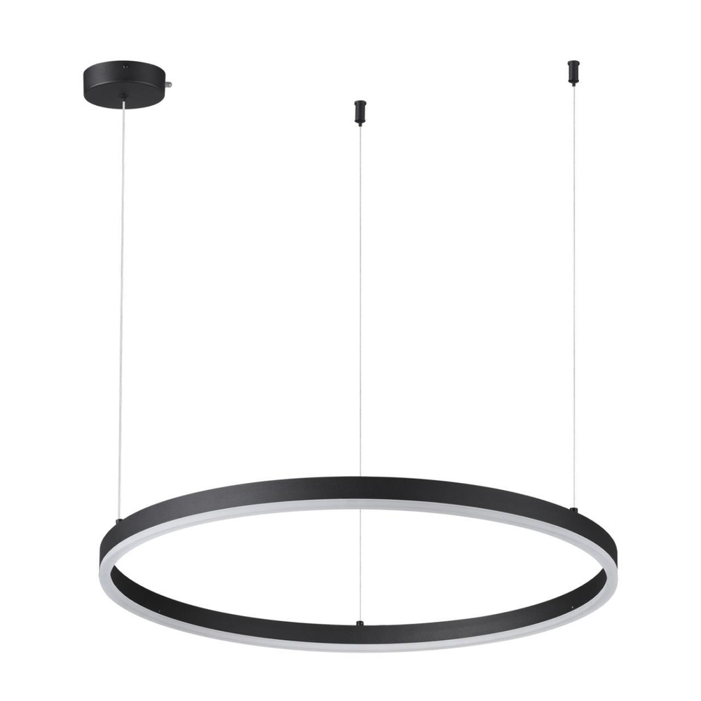 6530/50L LEDIO LN23 214 чёрный Светильник подвесной LED 50W 3000-6000K 1966Лм 220V ECHO