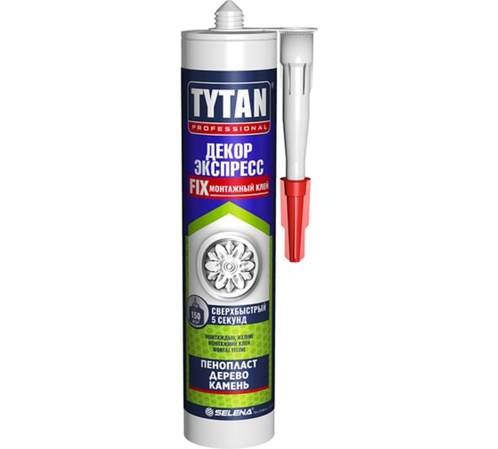 Tytan Professional Керамика & Камень клей акриловый монтажный белый 310 мл