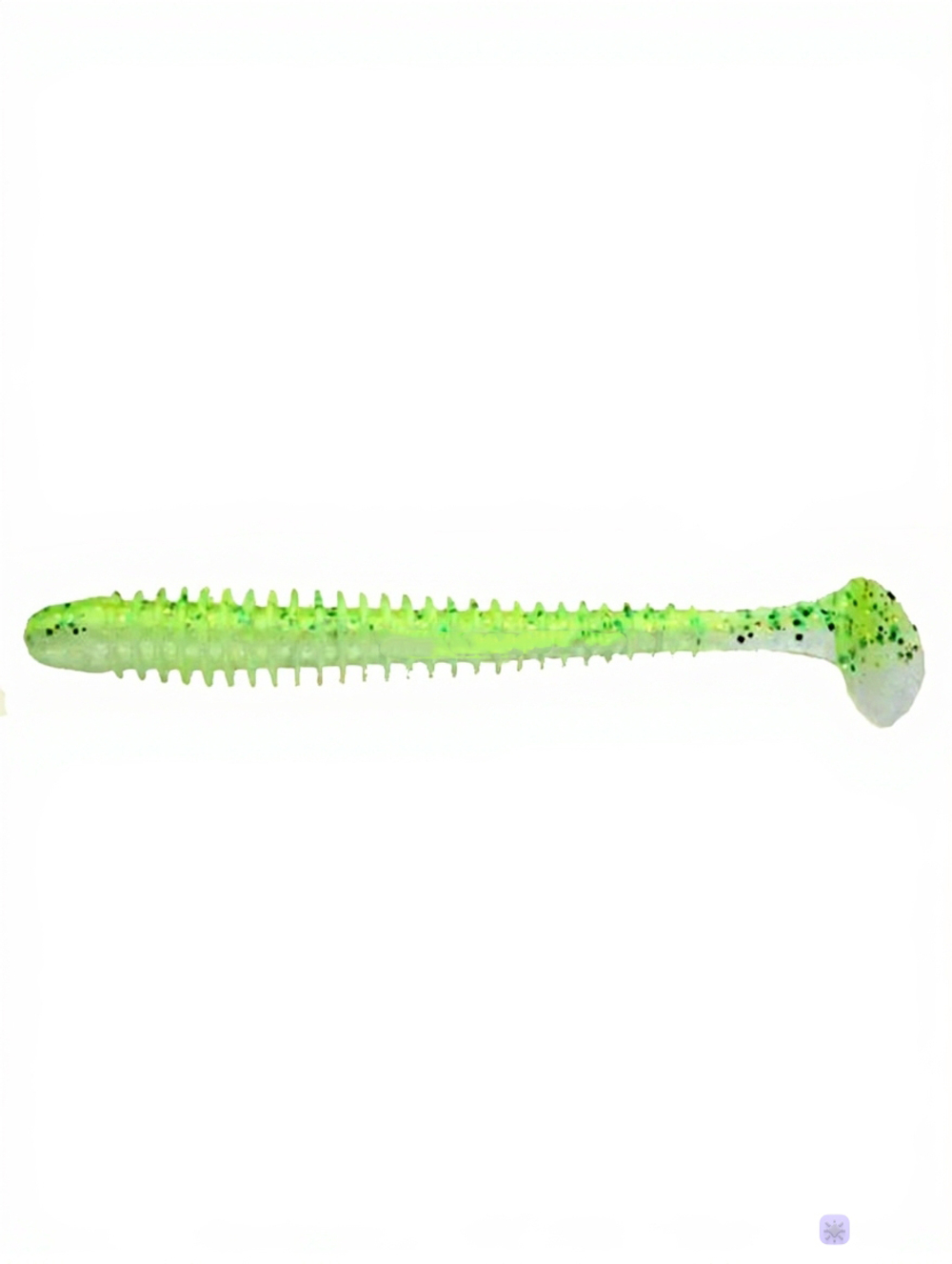 Приманка силиконовая Keitech Swing Impact 4.5" #417 Gold Flash Minnow, 3 упаковки по 6 штук