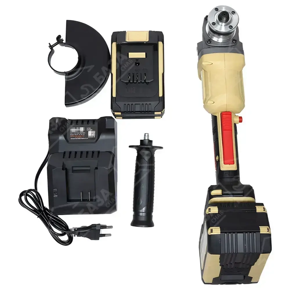 Болгарка аккумуляторная, УШМ, FB-5230, 21 В, 2х6.0ah, кейс