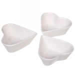 Набор соусников «White magic» 3шт «Сердечки»