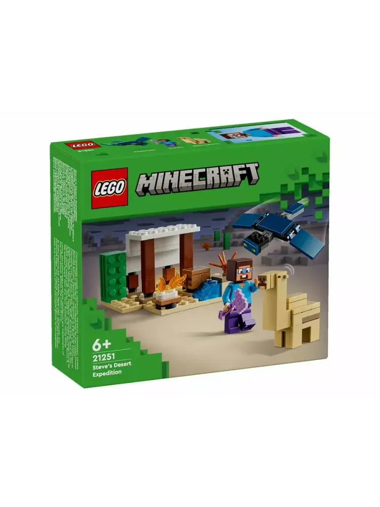 Конструктор Minecraft 21251 Экспедиция Стива в пустыню