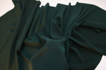 Креп плательный темно-зеленый