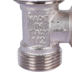 STOUT Клапан термостатический угловой 1/2" х 3/4"ЕК