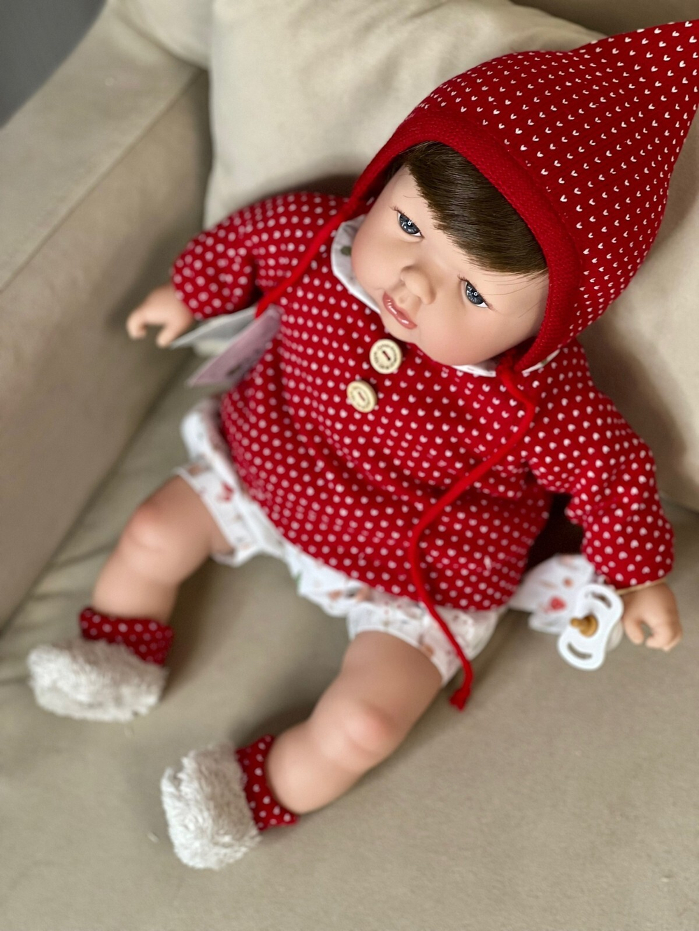 Кукла Nines 45см Lucas мягконабивная, в пакете (N1830K)