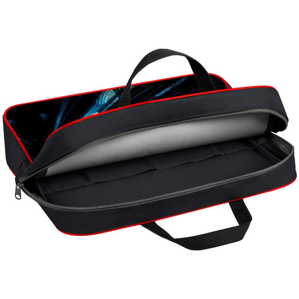 Папка с ручками А4, Berlingo Power, широкая, ткань, молния