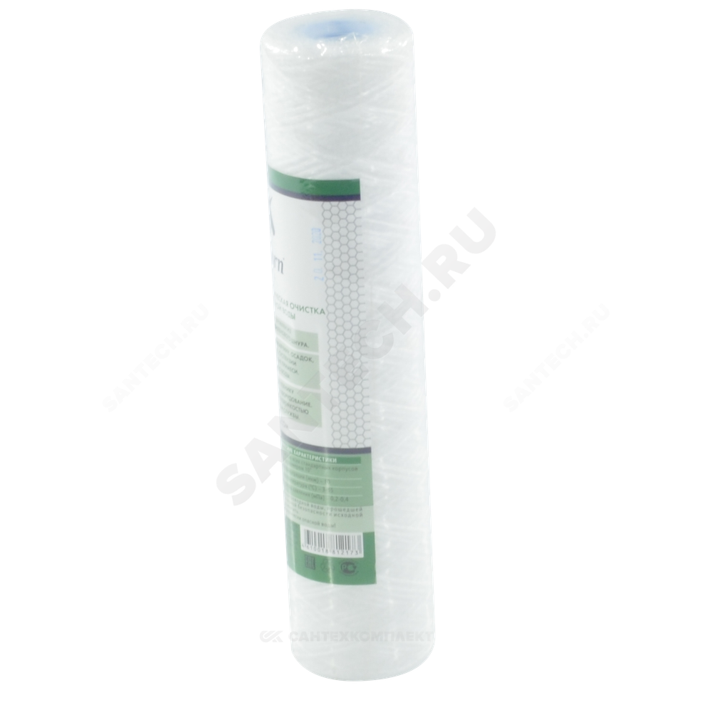 Картридж механический полипропиленовый шнур 5 мкм Slim Line 10" Unicorn PP 1005