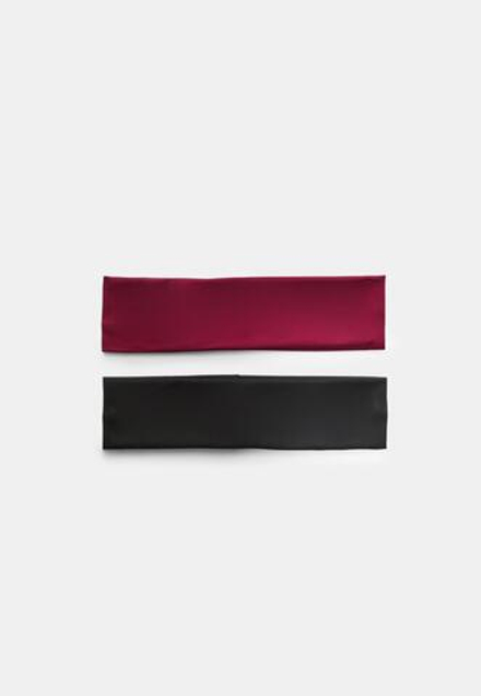 STRADIVARIUS Набор из 2 эластичных резинок для волос, цвет фуксии