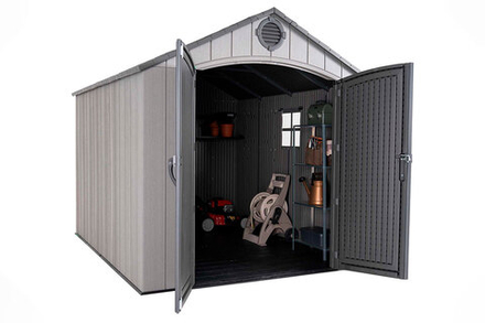 Сарай пластиковый WoodLook 8*10 NEW