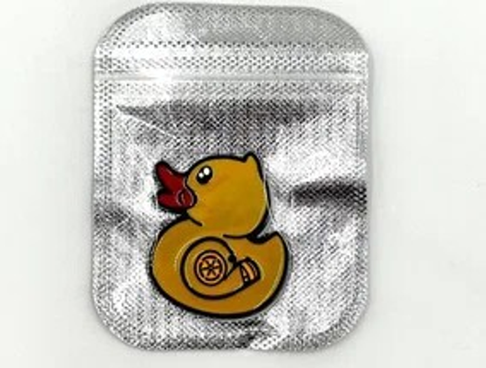 Наклейка Уточка Желтая (Duck размер 4,5х5см)