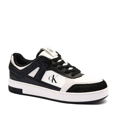 Кожаные кроссовки Calvin Klein Jeans - белый(YM0YM01308)