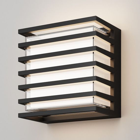 Уличный настенный светодиодный светильник Maytoni Downing Street O020WL-L10B4K