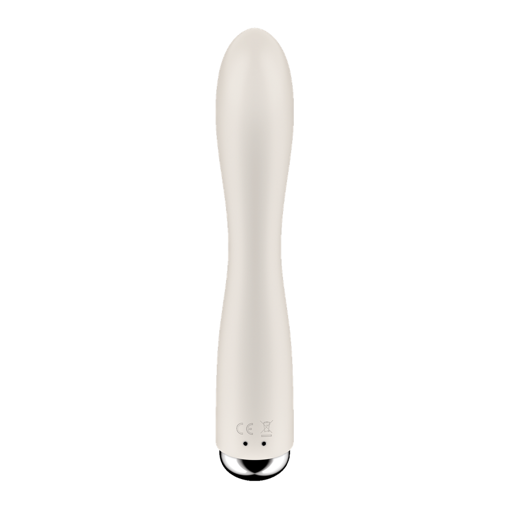 Вибратор кролик Satisfyer Spinning Rabbit 1, бежевый