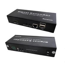Комплект для передачи HDMI, 2 USB и ИК-управления по Ethernet TLN-HiKM2+RLN-HiKM2