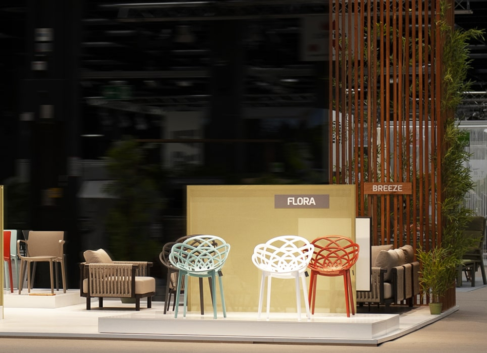 Кресло пластиковое Papatya Flora, белый матовый