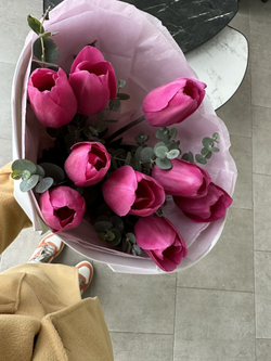 Букет из 9 тюльпанов🌷