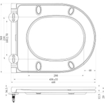 Сиденье для унитаза BelBagno BB870SC Белое с микролифтом