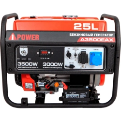 A-iPower A3500EAX бензиновый генератор с блоком АВР 230В/50А (8 pin) 20117/29108