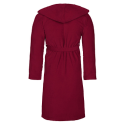 Халат велюровый Vossen Texas rubin 390 красный