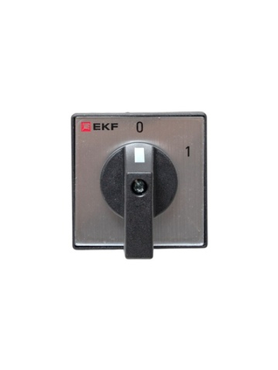 Переключатель кулачковый ПК-1-11 1П 25А "0-1" EKF pk-1-11-25