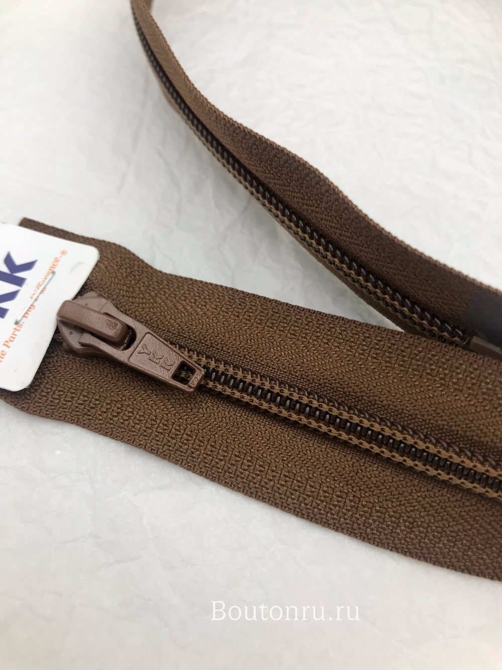 Молния YKK Молния витая, однозамковая разъемная тип 5 каштановый 900 Каштановый