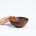 Деревянная глубокая тарелка Art of Siberia из сибирского кедра серии ЛОТОС T156