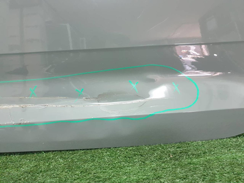 Дверь задняя левая Audi A5 2 8W (2016-н.в.) (В пленке)