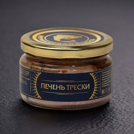 Печень трески натуральная, Мурманск, 250г