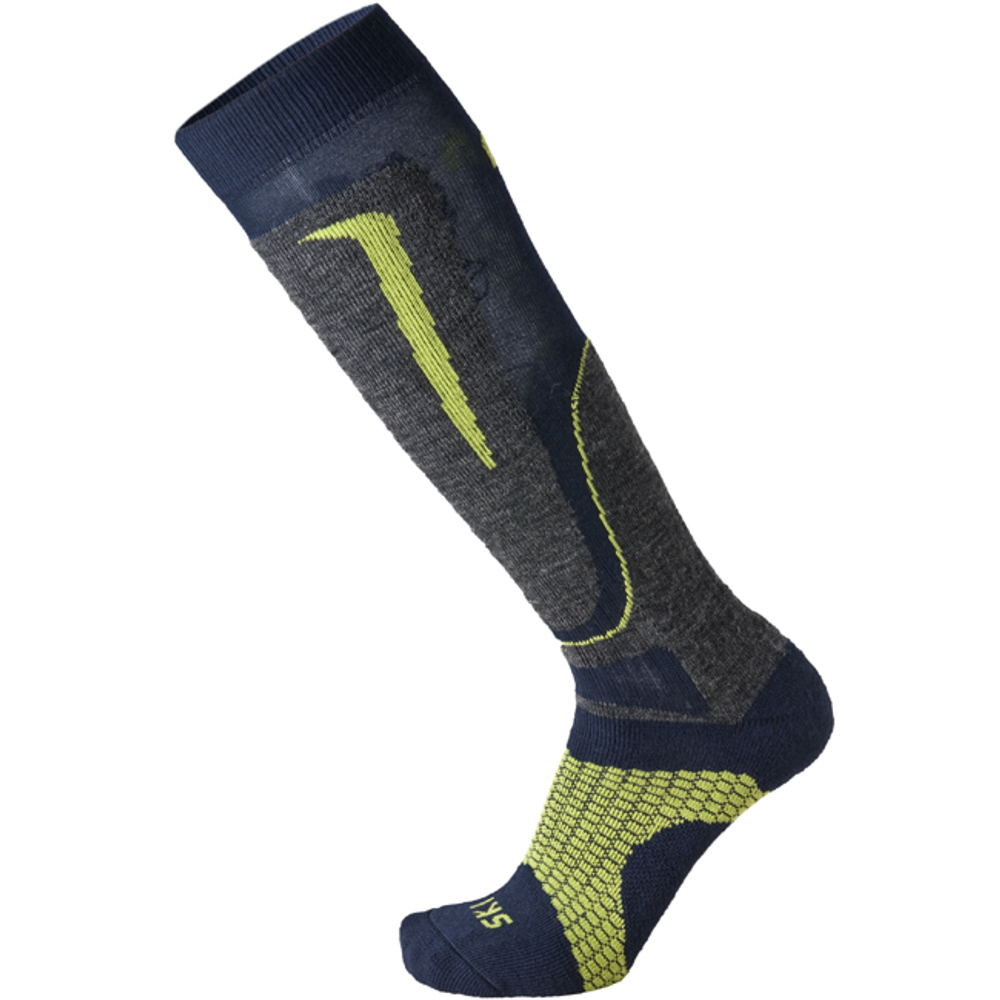 Термоноски MICO Basic ski sock in wool 033antracite