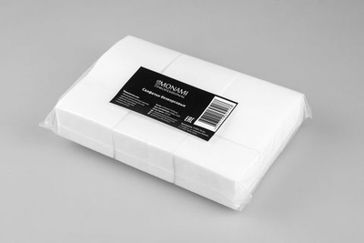 Салфетки безворсовые в пакете (600 шт) Monami