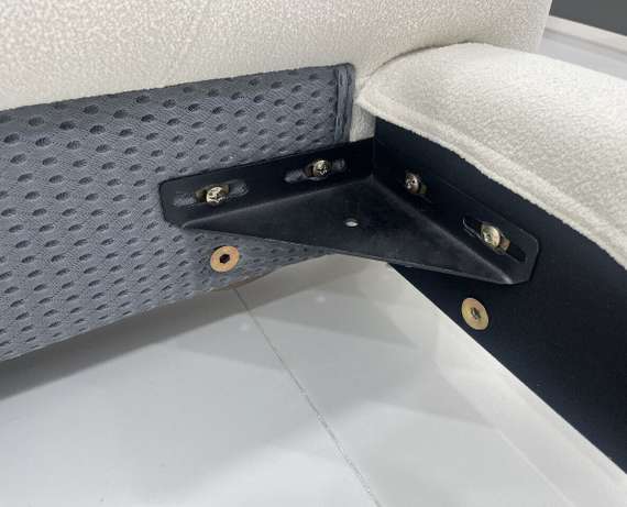 Кровать Softbay под матрас 180х200 см, белое букле