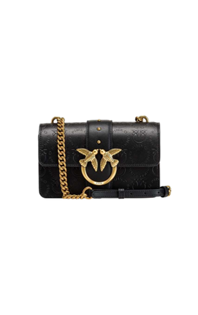 MINI LOVE BAG ICON NEW MONOGRAM - black