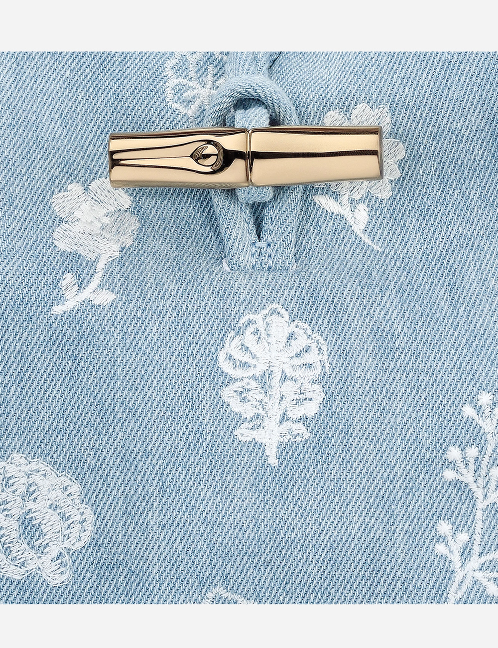 Сумка Longchamp Le Roseau XS Drawstring Bag "Light Blue"