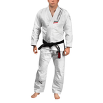 Кимоно Hayabusa Warrior Gold Weave - White