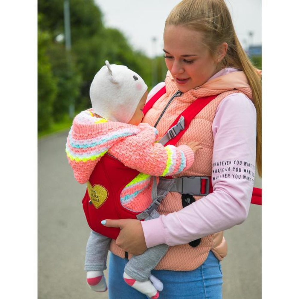 4741948 Рюкзак-кенгуру для малыша «Моё сердечко», от 3 до 10 кг