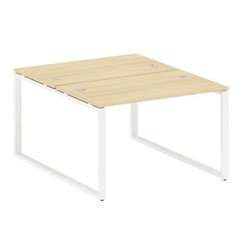 Metal System Рабочая станция на О-образном м/к БО.РАС-СП-2.2 Акация Лорка/Металл Белый 1200*1475*750
