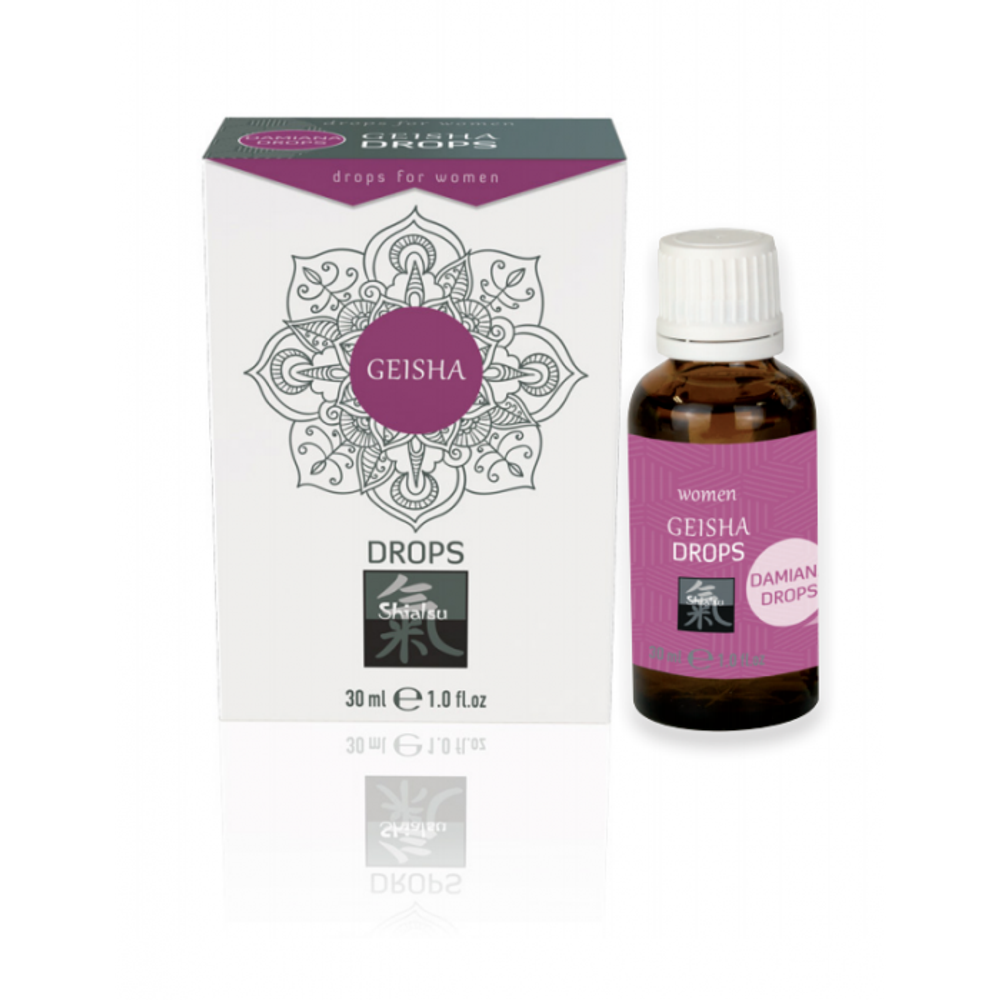 Женские Возбуждающие Капли Geisha Drops Shiatsu 30ml