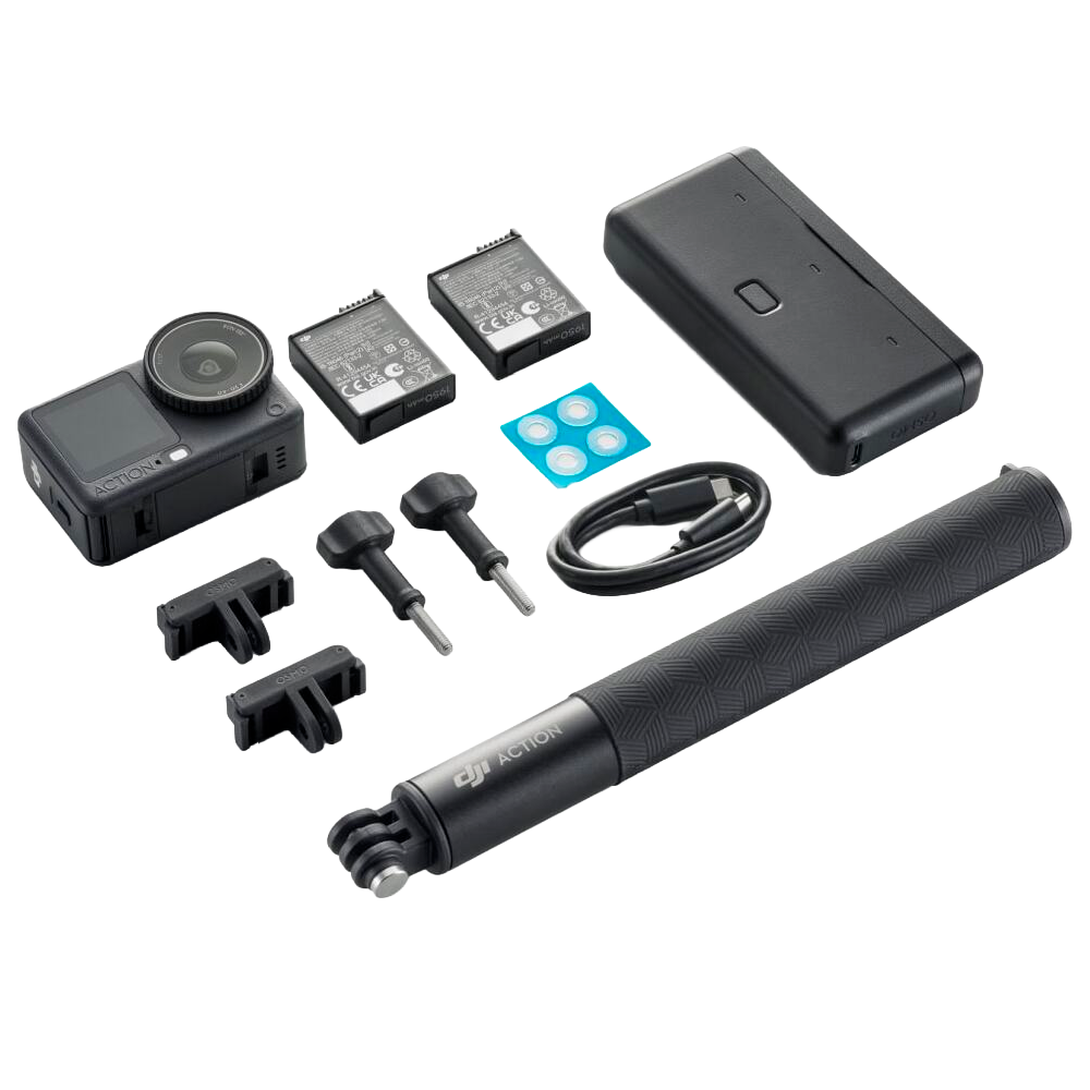 Экшн-камера DJI Osmo Action 6 Adventure Combo, Black (Черный)