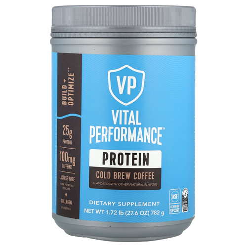 Vital Proteins, Vital Performance Protein, холодный кофе, 782 г (1,72 фунта)
