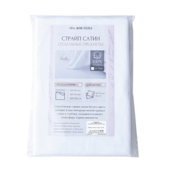 Наволочки Страйп Сатин Однотонный 100% хлопок N1CTH037 полоса 3x3 см