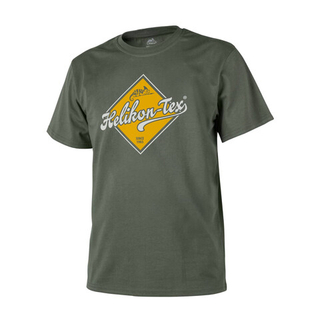 Helikon-Tex T-Shirt (Helikon-Tex Road Sign) - Cotton - Olive Green