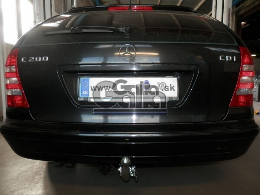 Фаркоп оцинкованный Galia M097A для Mercedes C-Class w203 седан / s203 универсал 2000-2007, Mercedes CLK 2002-2009(паспорт и сертификат в комплекте)(без электрики)