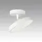 7655/12L MITRA LED SN 083 Светильник пластик/белый LED 12Вт 4000K D200 IP20 MIRA WHITE