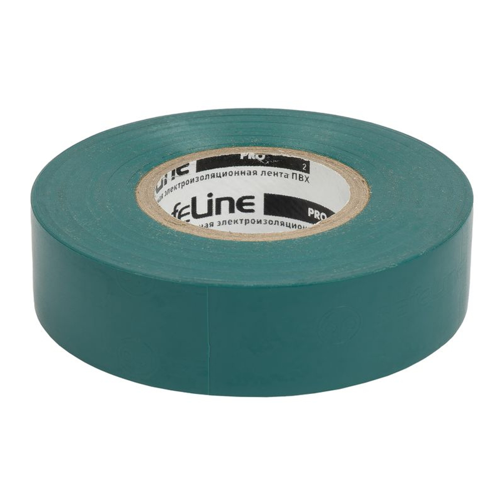 Изолента зеленая 19 мм 20 м Safeline