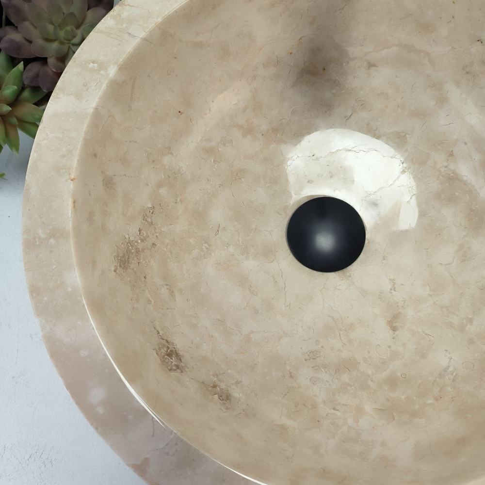 Раковина из мрамора Bowl Cream Marmo BM-62841 40*40*15 98