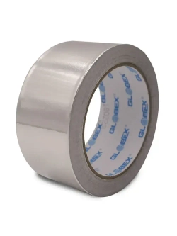 Алюминиевый скотч фольгированный, термостойкий 48мм*25м