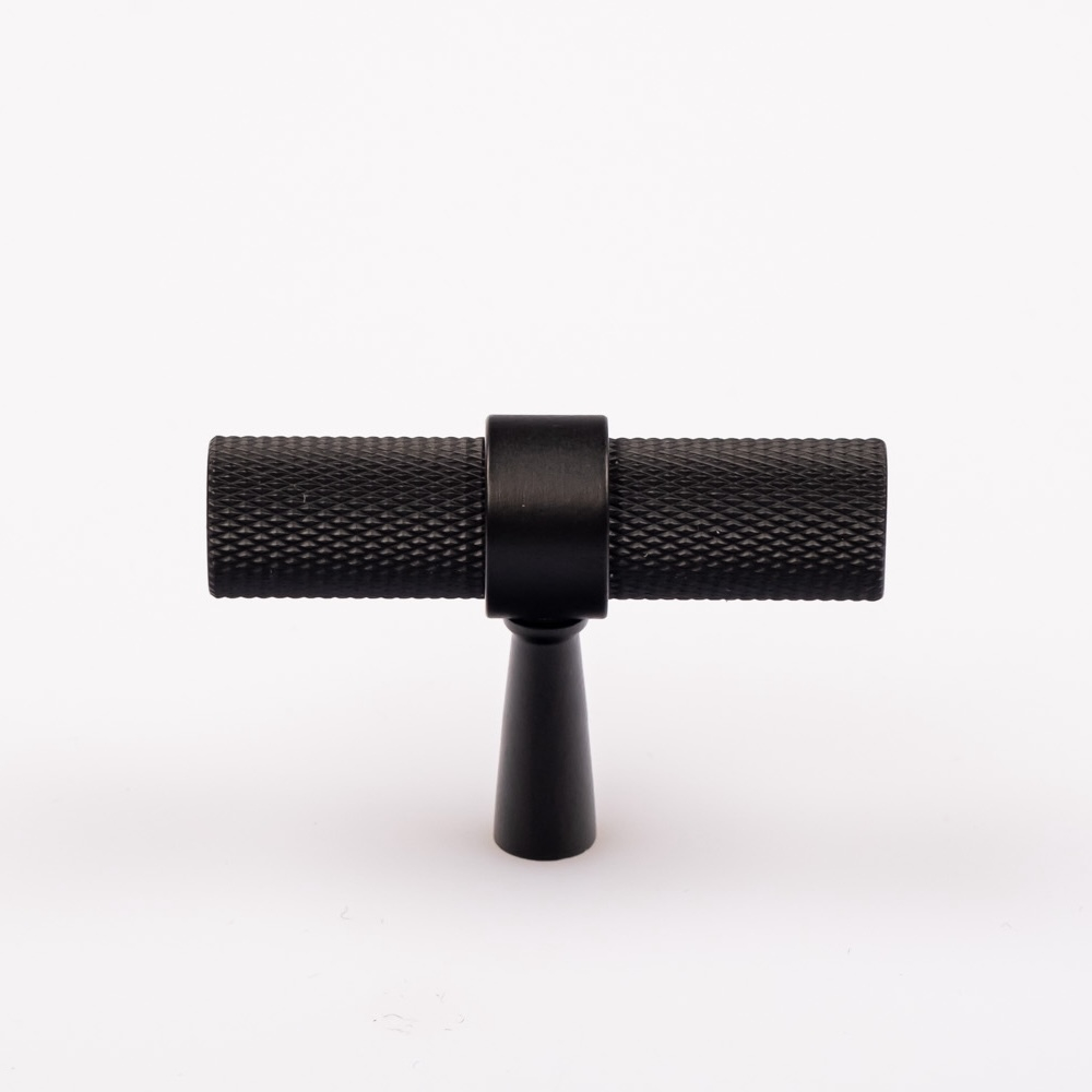 Ручка-кнопка Evora Black T