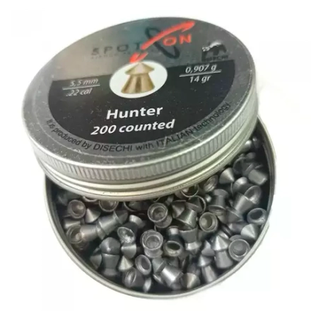 Пули Spoton Hunter 5,5 мм 0,907 гр. (200 шт)