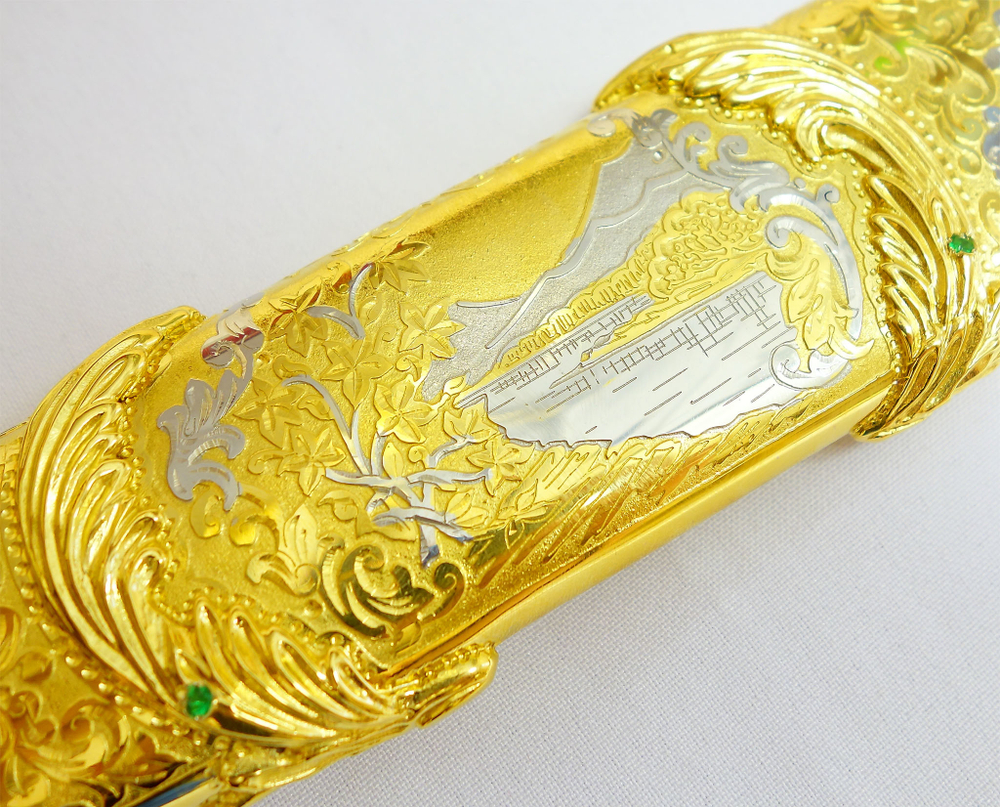 Дамасский нож "Пантера"