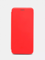 Чехол книжка Xiaomi Redmi 9С/10А силикон матовый Red Zibelino